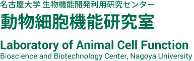 名古屋大学 生物機能開発利用研究センター 動物細胞機能研究室